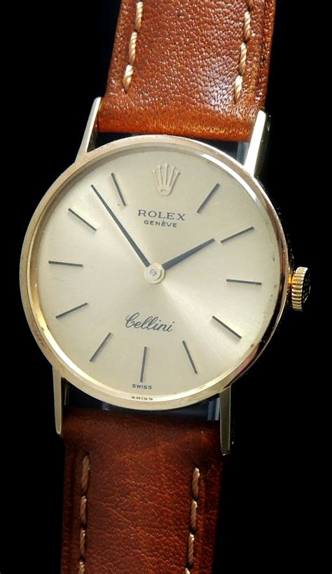 rolex women's cellini gold watch|vintage gold Rolex cellini watch.